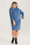 Платье 771 Luxury Plus (Голубой)
