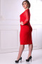 Платье 082502 ЛаТэ (Красный)